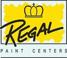 Regal Paint Logo Blue Background